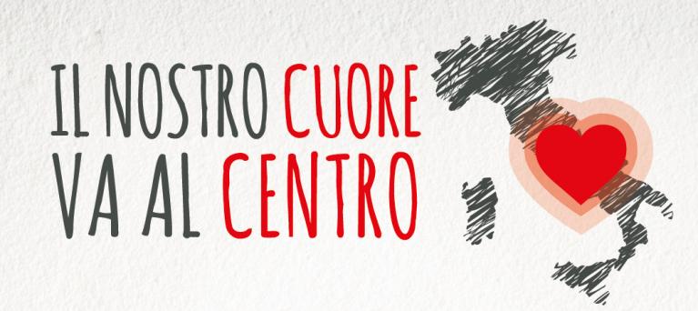 Il nostro cuore va al centro