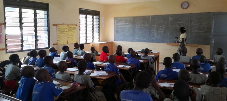 La scuola primaria a Kampala - Uganda