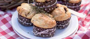 muffin pomodori secchi e olive taggiasche