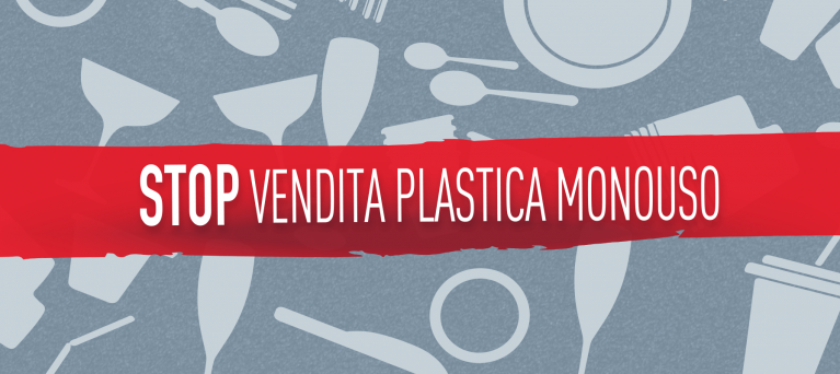 STOP alla vendita della plastica monouso