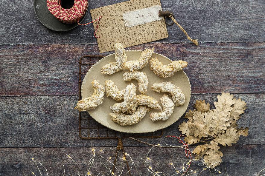 Biscotti alla vaniglia e mandorle