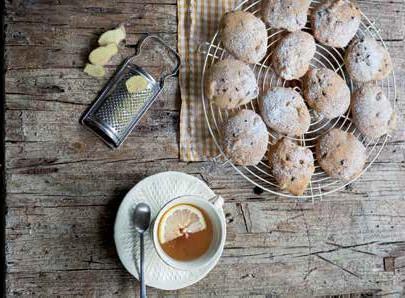 Biscotti con pere, cioccolato e zenzero