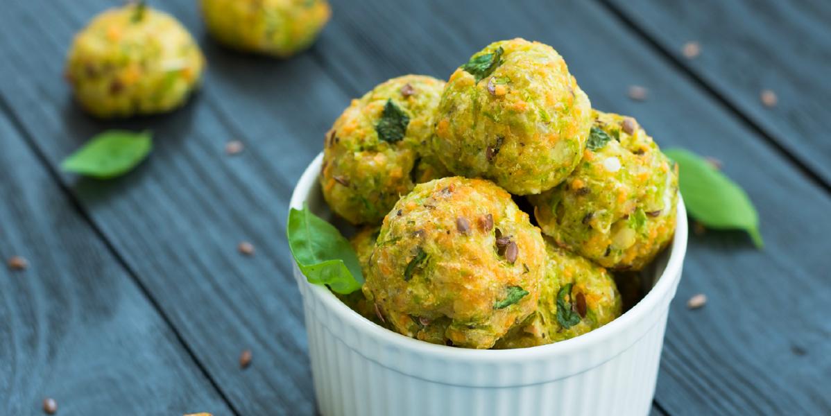 Polpette di verdure e legumi con gli scarti della centrifuga