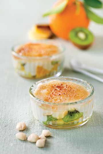 Crème brûlée alla frutta