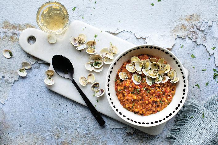 Fregola con le vongole