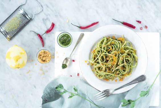 Linguine al prezzemolo e limone