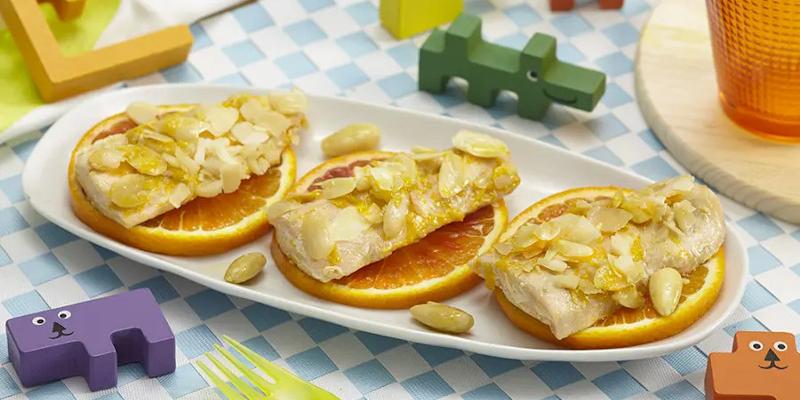 Salmone alle mandorle