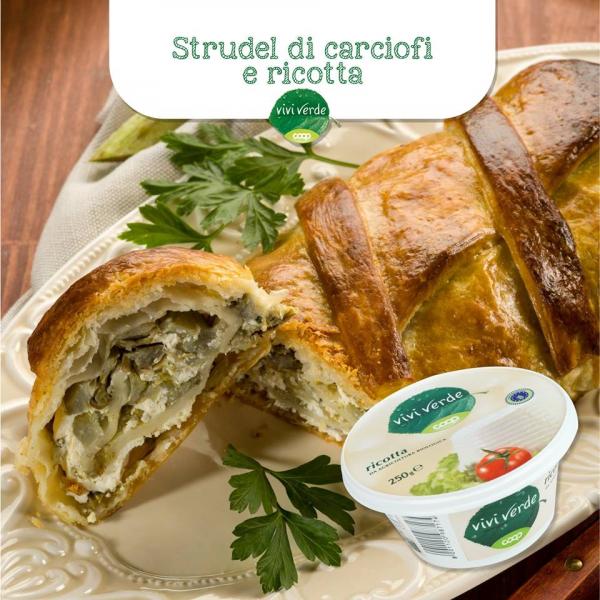 Strudel di Carciofi e ricotta