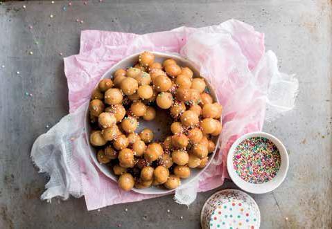 Struffoli senza uova e senza lattosio