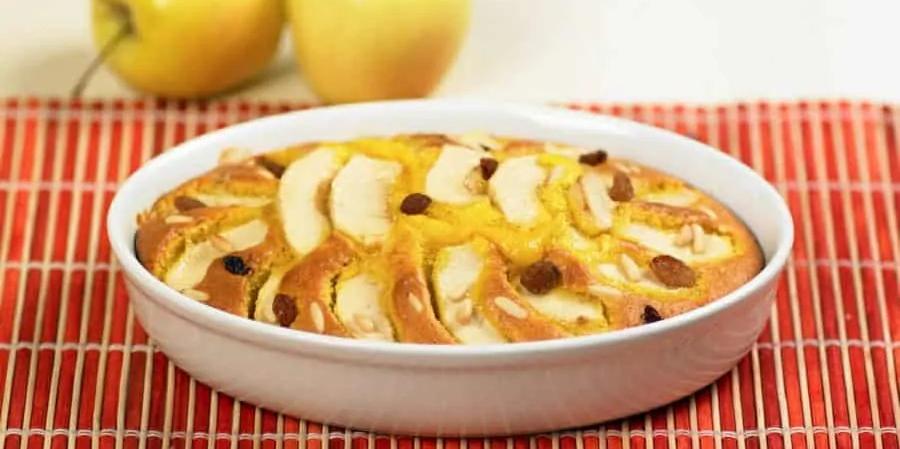 Torta con ricotta e mele