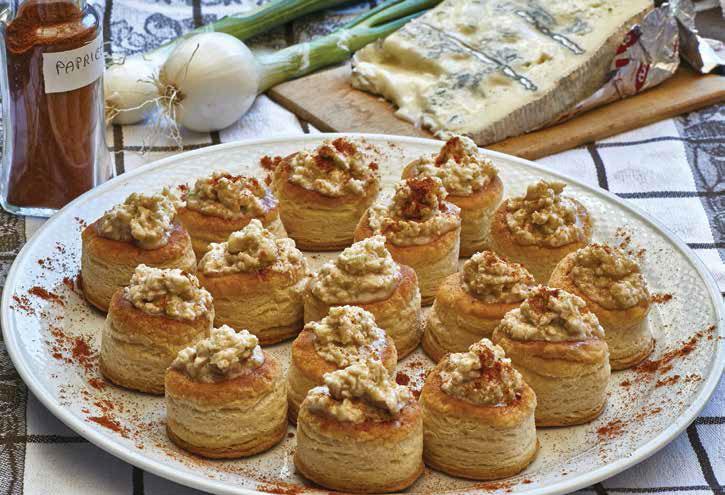 Vol-au-vent al gorgonzola